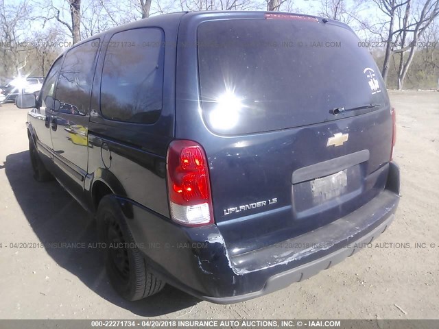 1GNDV23L46D106433 - 2006 CHEVROLET UPLANDER LS ლურჯი ფოტო 3
