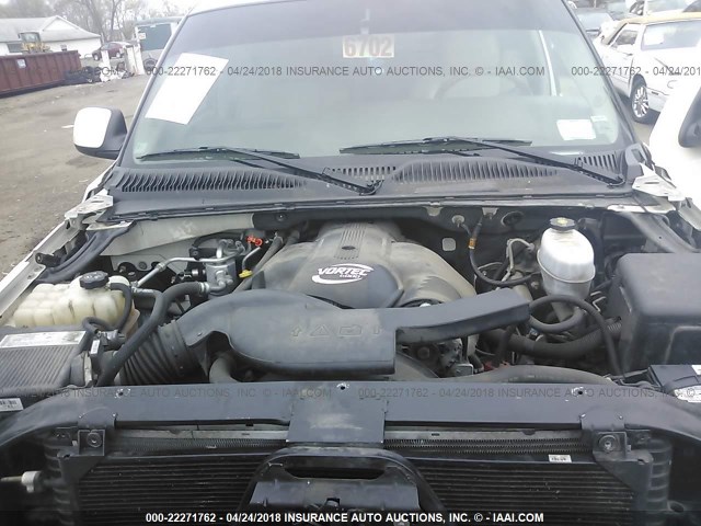 1GYEK63N14R208314 - 2004 CADILLAC ESCALADE LUXURY Ağ foto 10