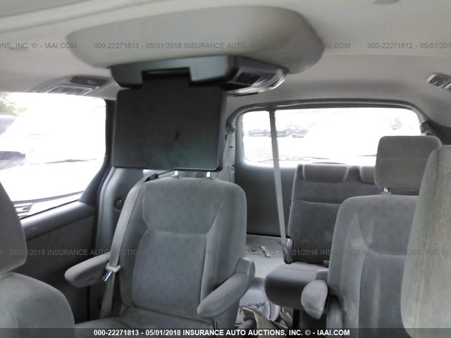 5TDZA22CX4S174507 - 2004 TOYOTA SIENNA XLE/XLE LIMITED SILVER photo 8