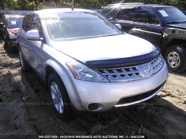 JN8AZ08T47W527978 - 2007 NISSAN MURANO SL/SE/S SILVER photo 1