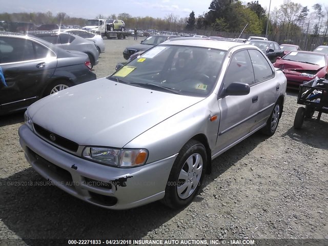 JF1GC4353XH500238 - 1999 SUBARU IMPREZA L SILVER photo 2