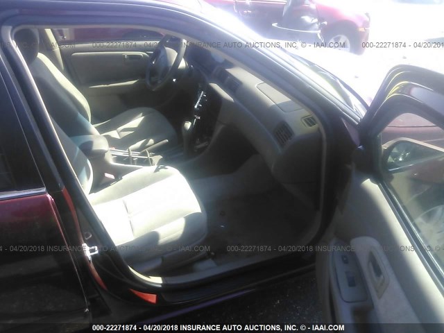 4T1BG22K3YU619867 - 2000 TOYOTA CAMRY CE/LE/XLE 勃艮第红 照片 5