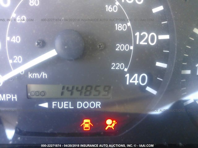 4T1BG22K3YU619867 - 2000 TOYOTA CAMRY CE/LE/XLE 勃艮第红 照片 7