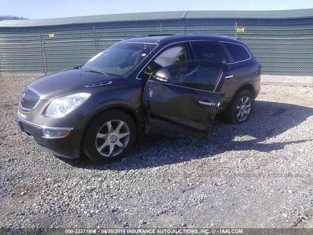 5GAEV23728J235194 - 2008 BUICK ENCLAVE CXL 棕色 照片 2