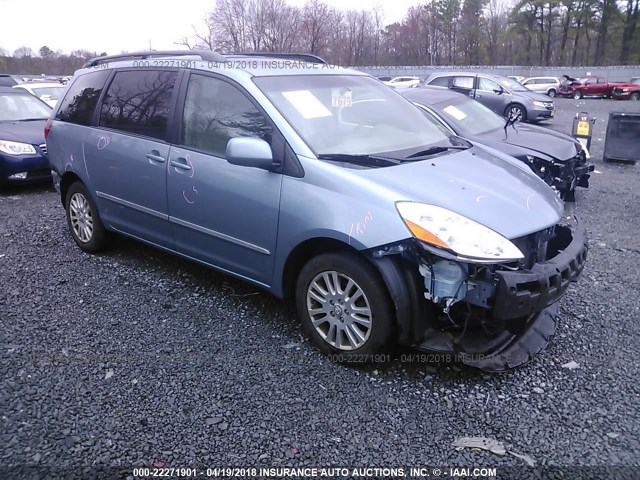 5TDBK22C07S002327 - 2007 TOYOTA SIENNA XLE/XLE LIMITED BLUE photo 1