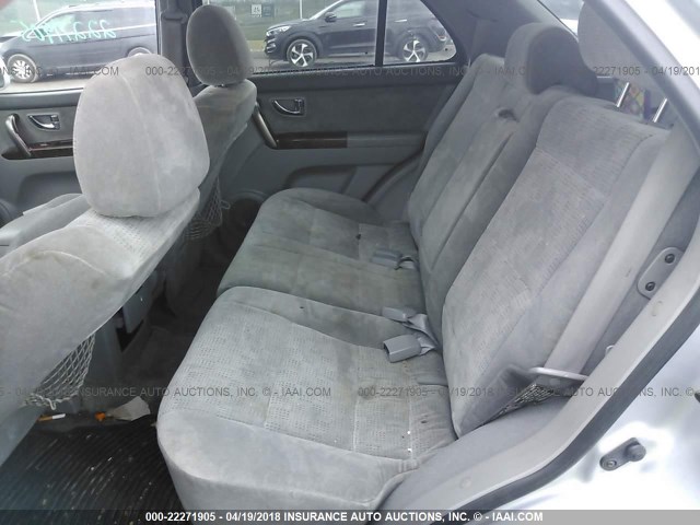 KNDJC733945325510 - 2004 KIA SORENTO EX/LX GRAY photo 8