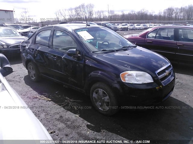 KL1TD5DE8AB103832 - 2010 CHEVROLET AVEO LS/LT 黑色 照片 1