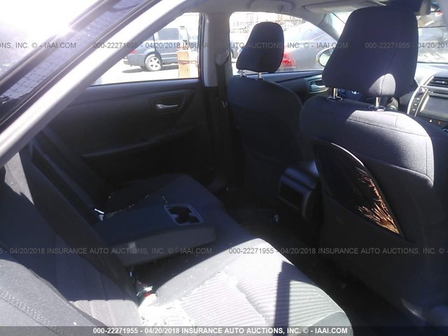 4T4BF1FK1FR469994 - 2015 TOYOTA CAMRY LE/XLE/SE/XSE BLACK photo 8