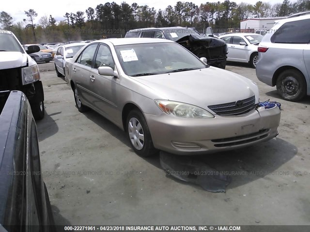 4T1BE32K23U242601 - 2003 TOYOTA CAMRY LE/XLE/SE TAN photo 1