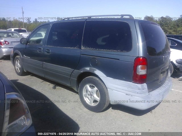 1GMDX03E04D217384 - 2004 PONTIAC MONTANA Light Blue photo 3