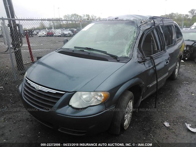 2A4GP54L07R184474 - 2007 CHRYSLER TOWN & COUNTRY TOURING GRAY photo 2