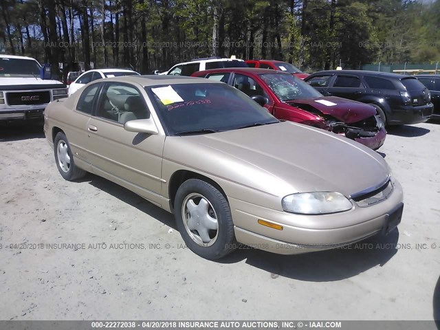 2G1WW12M7W9163346 - 1998 CHEVROLET MONTE CARLO LS GOLD photo 1