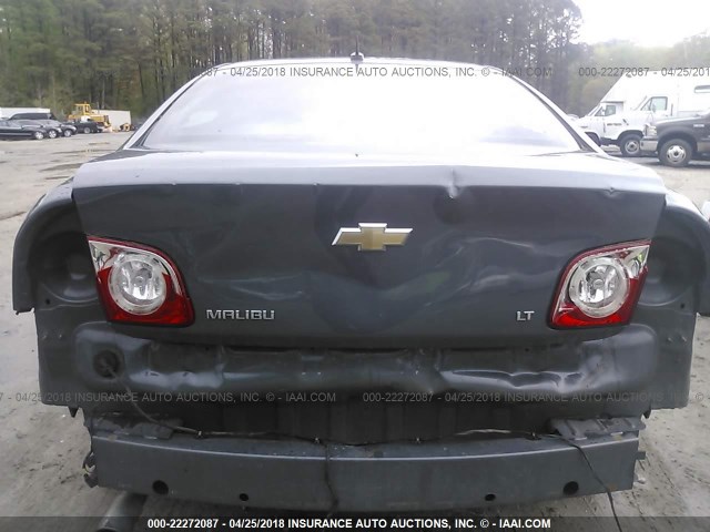 1G1ZH57B294257986 - 2009 CHEVROLET MALIBU 1LT GRAY photo 6