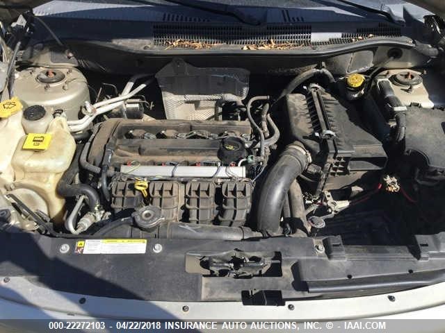 1B3HB48A69D174471 - 2009 DODGE CALIBER SXT GOLD photo 10