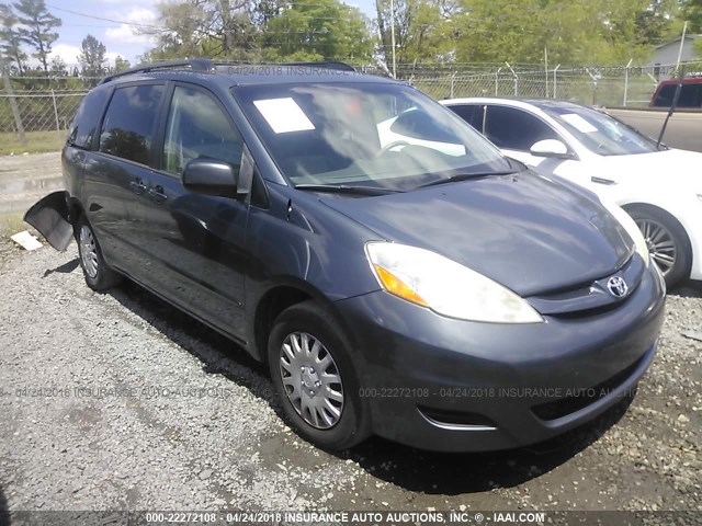 5TDZK23C29S285927 - 2009 TOYOTA SIENNA CE/LE GRAY photo 1