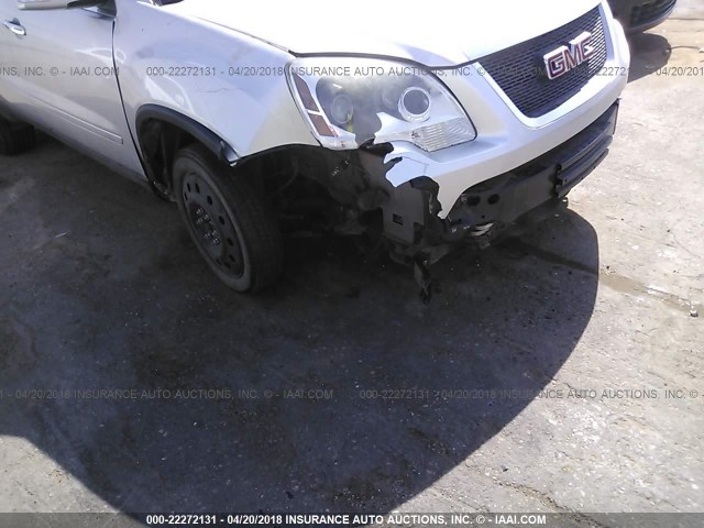 1GKKVRED0CJ357711 - 2012 GMC ACADIA SLT-1 Сріблястий фото 6