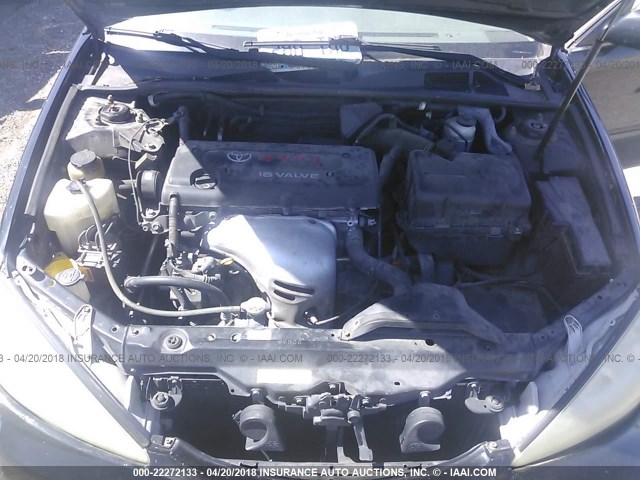 4T1BE32K65U584216 - 2005 TOYOTA CAMRY LE/XLE/SE 黑色 照片 10