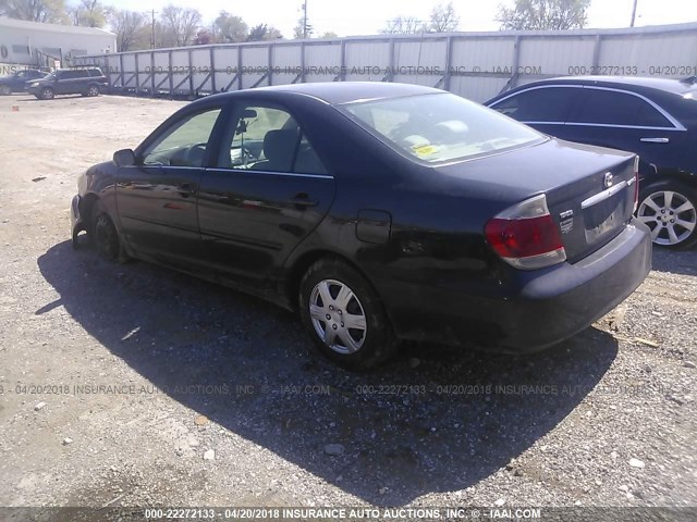 4T1BE32K65U584216 - 2005 TOYOTA CAMRY LE/XLE/SE 黑色 照片 3