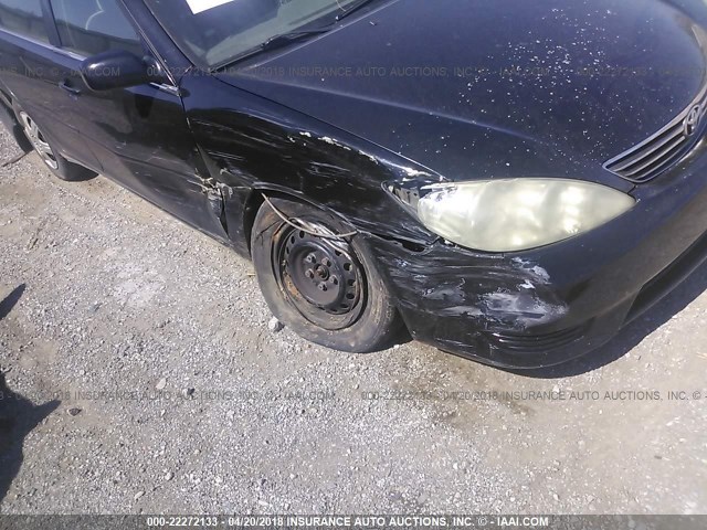 4T1BE32K65U584216 - 2005 TOYOTA CAMRY LE/XLE/SE 黑色 照片 6