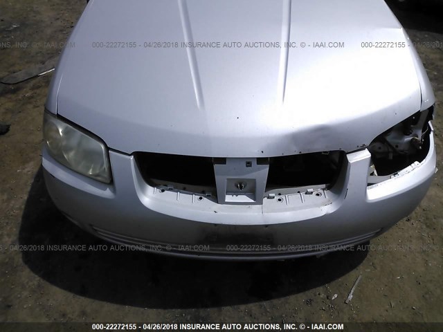 3N1CB51D55L557523 - 2005 NISSAN SENTRA 1.8/1.8S SILVER photo 6