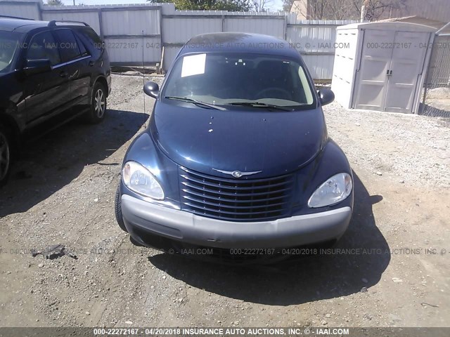 3C4FY48B92T335327 - 2002 CHRYSLER PT CRUISER CLASSIC BLUE photo 6