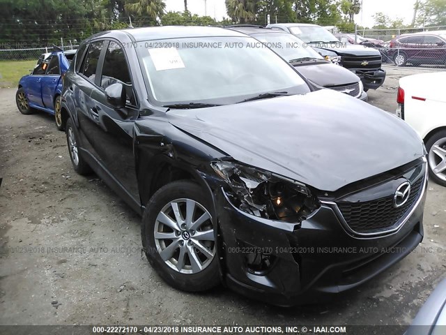 JM3KE2BE7F0493352 - 2015 MAZDA CX-5 SPORT GRAY photo 1