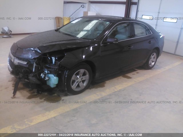 1G11C5SL8FF202146 - 2015 CHEVROLET MALIBU 1LT 勃艮第红 照片 2