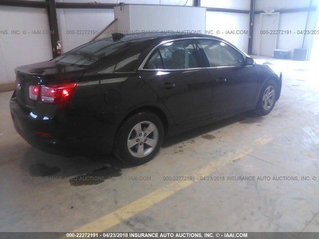 1G11C5SL8FF202146 - 2015 CHEVROLET MALIBU 1LT 勃艮第红 照片 4