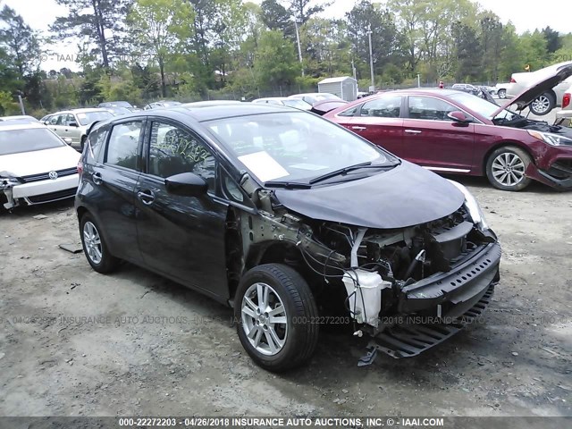 3N1CE2CP7FL363980 - 2015 NISSAN VERSA NOTE S/S PLUS/SV/SL/SR BLACK photo 1