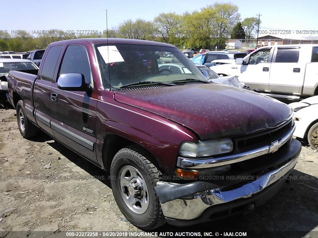 2GCEC19V921179115 - 2002 CHEVROLET SILVERADO C1500 MAROON photo 1