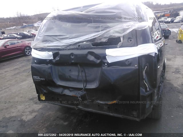 2C4RDGBGXER261552 - 2014 DODGE GRAND CARAVAN SE BLACK photo 6