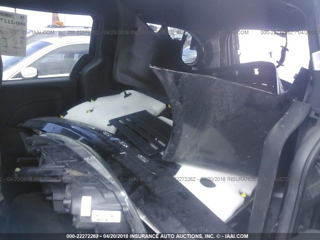 2C4RDGBGXER261552 - 2014 DODGE GRAND CARAVAN SE BLACK photo 8