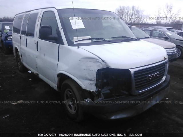 1GKFG15XX31197571 - 2003 GMC SAVANA G1500 WHITE photo 1