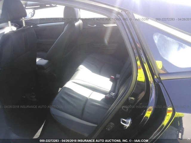 2HGFC1F78GH643943 - 2016 HONDA CIVIC EXL BLACK photo 8