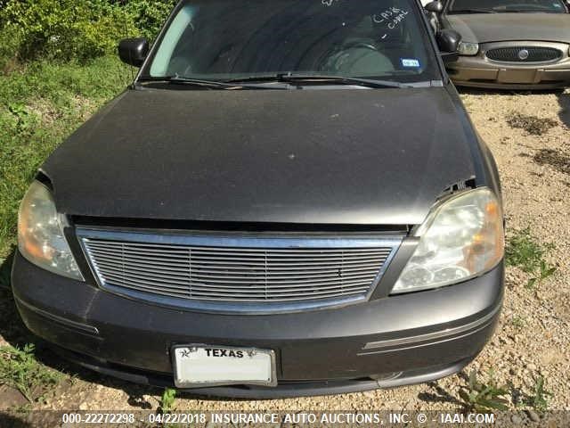 1FAHP24106G156073 - 2006 FORD FIVE HUNDRED SEL GRAY photo 7