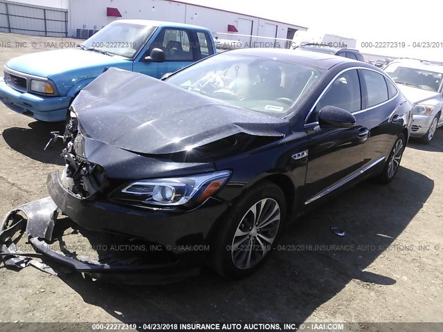 1G4ZP5SS3HU211532 - 2017 BUICK LACROSSE ESSENCE შავი ფოტო 2
