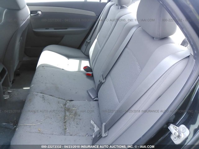 1G1ZB5EB2A4117204 - 2010 CHEVROLET MALIBU LS BLACK photo 8