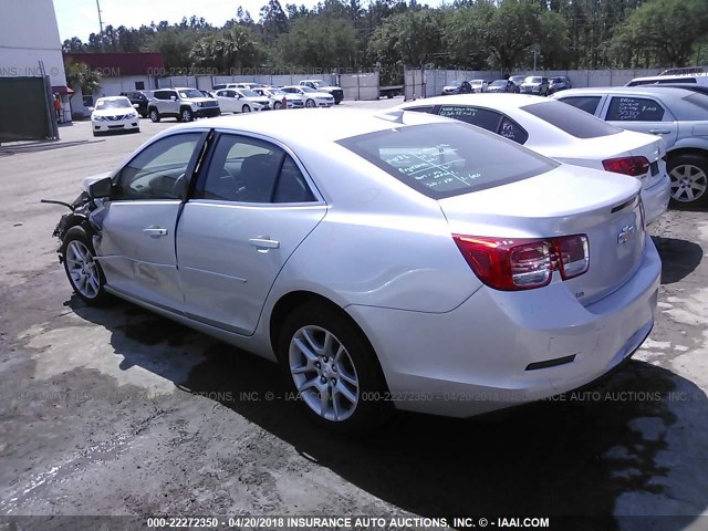 1G11C5SL1FF195234 - 2015 CHEVROLET MALIBU 1LT 银色 照片 3