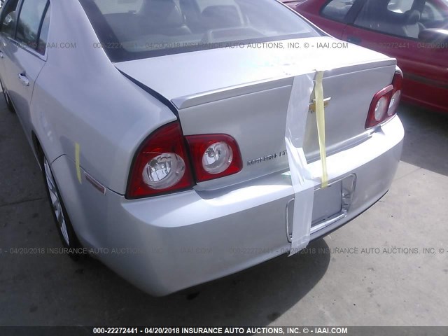 1G1ZE5E19BF205364 - 2011 CHEVROLET MALIBU LTZ 银色 照片 6