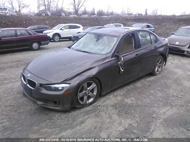WBA3B5C59DF595751 - 2013 BMW 328 XI SULEV BROWN photo 2