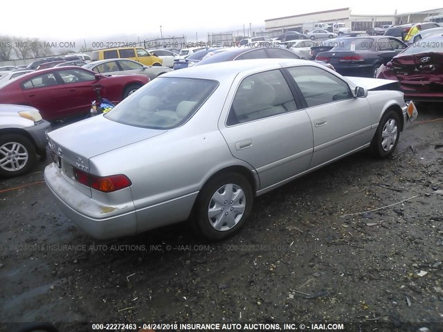 4T1BG22KX1U120280 - 2001 TOYOTA CAMRY CE/LE/XLE SILVER photo 4