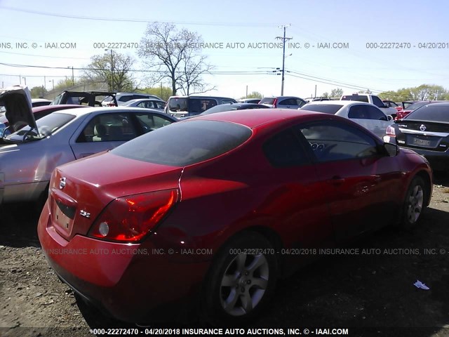 1N4AL24EX8C101074 - 2008 NISSAN ALTIMA 2.5S RED photo 4