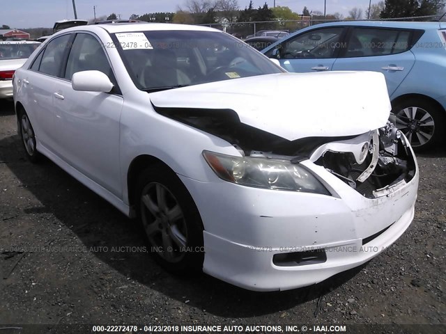 4T1BE46K57U641248 - 2007 TOYOTA CAMRY NEW GENERAT CE/LE/XLE/SE WHITE photo 1