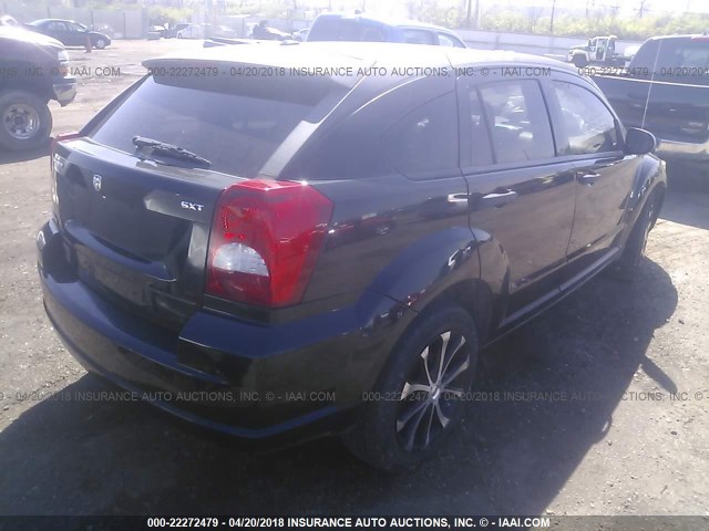 1B3HB48B68D505931 - 2008 DODGE CALIBER SXT BLACK photo 4