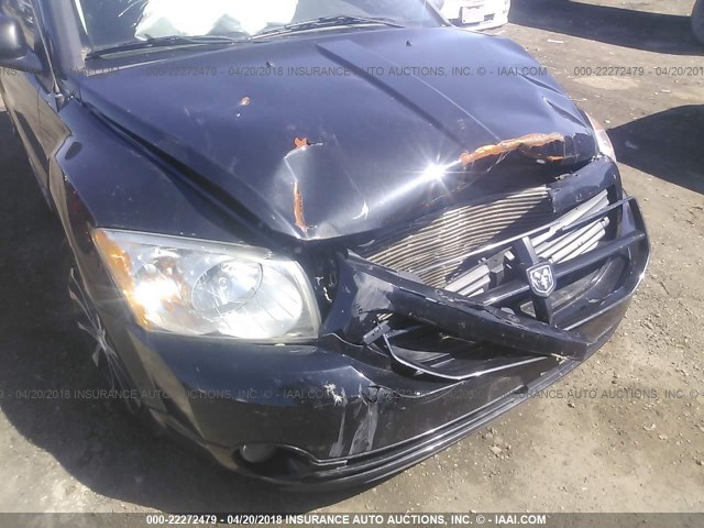 1B3HB48B68D505931 - 2008 DODGE CALIBER SXT BLACK photo 6