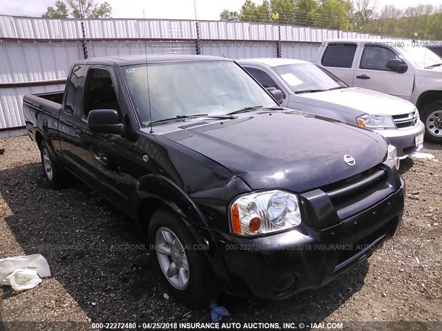 1N6DD26T94C477109 - 2004 NISSAN FRONTIER KING CAB XE BLACK photo 1