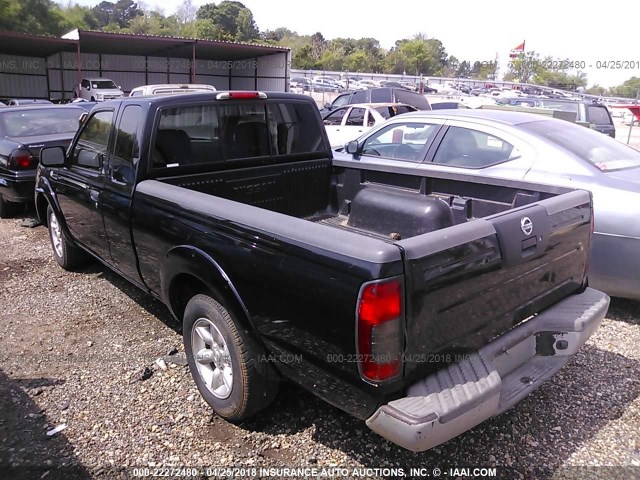 1N6DD26T94C477109 - 2004 NISSAN FRONTIER KING CAB XE BLACK photo 3