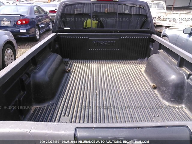 1N6DD26T94C477109 - 2004 NISSAN FRONTIER KING CAB XE BLACK photo 8