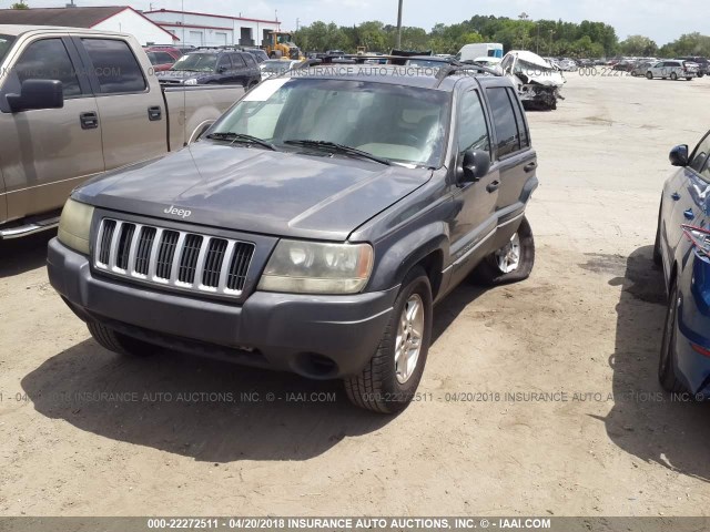 1J4GX48S44C178757 - 2004 JEEP GRAND CHEROKEE LAREDO/COLUMBIA/FREEDOM GRAY photo 2