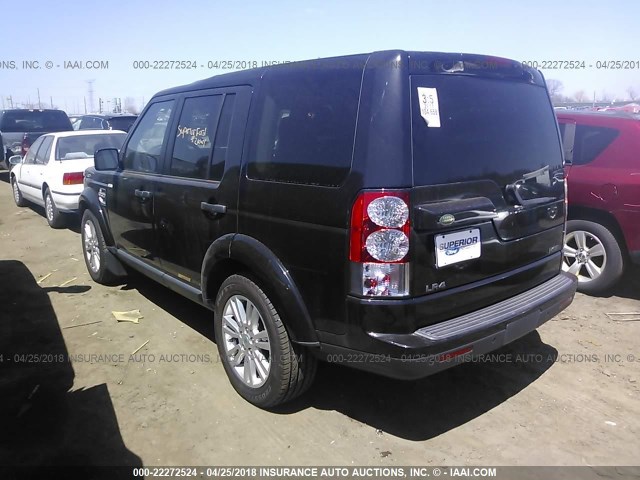 SALAK2D48BA550124 - 2011 LAND ROVER LR4 HSE LUXURY BLACK photo 3